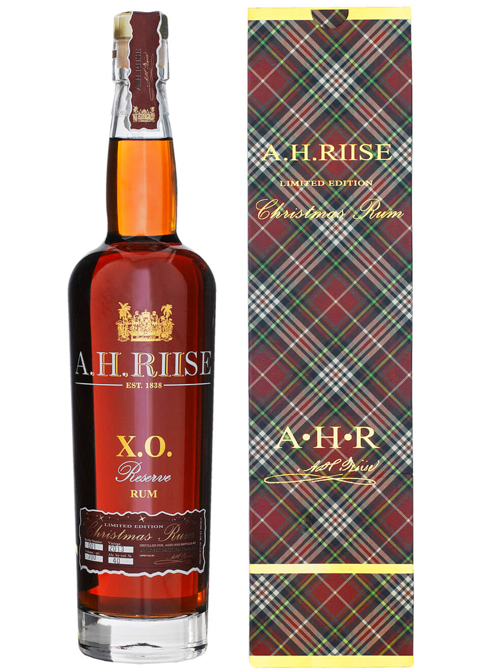 A.H. Riise X.O. Christmas Edition 2020 0,7 L