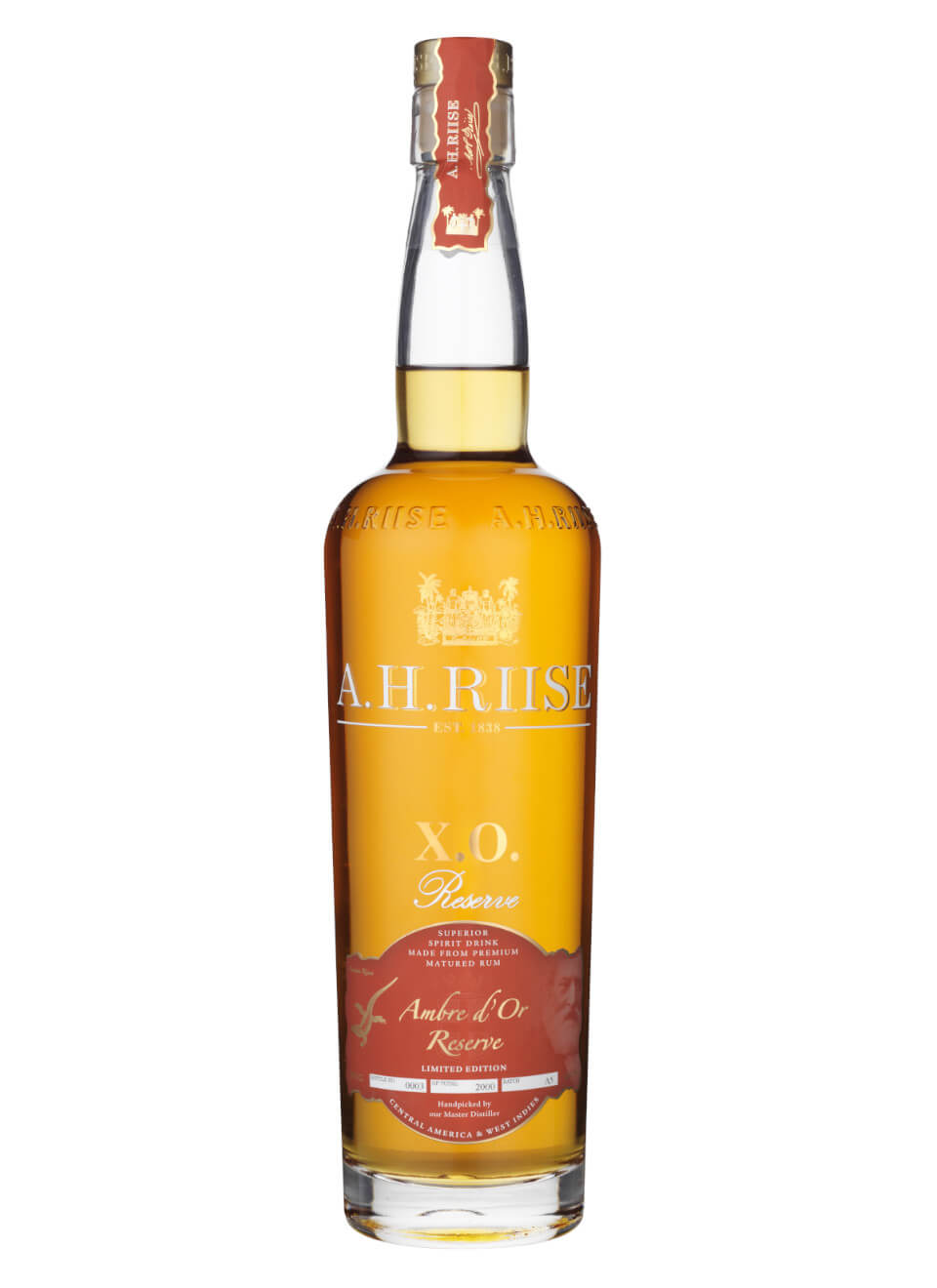 A.H. Riise X.O. Reserve Ambre d'Or 0,7 L