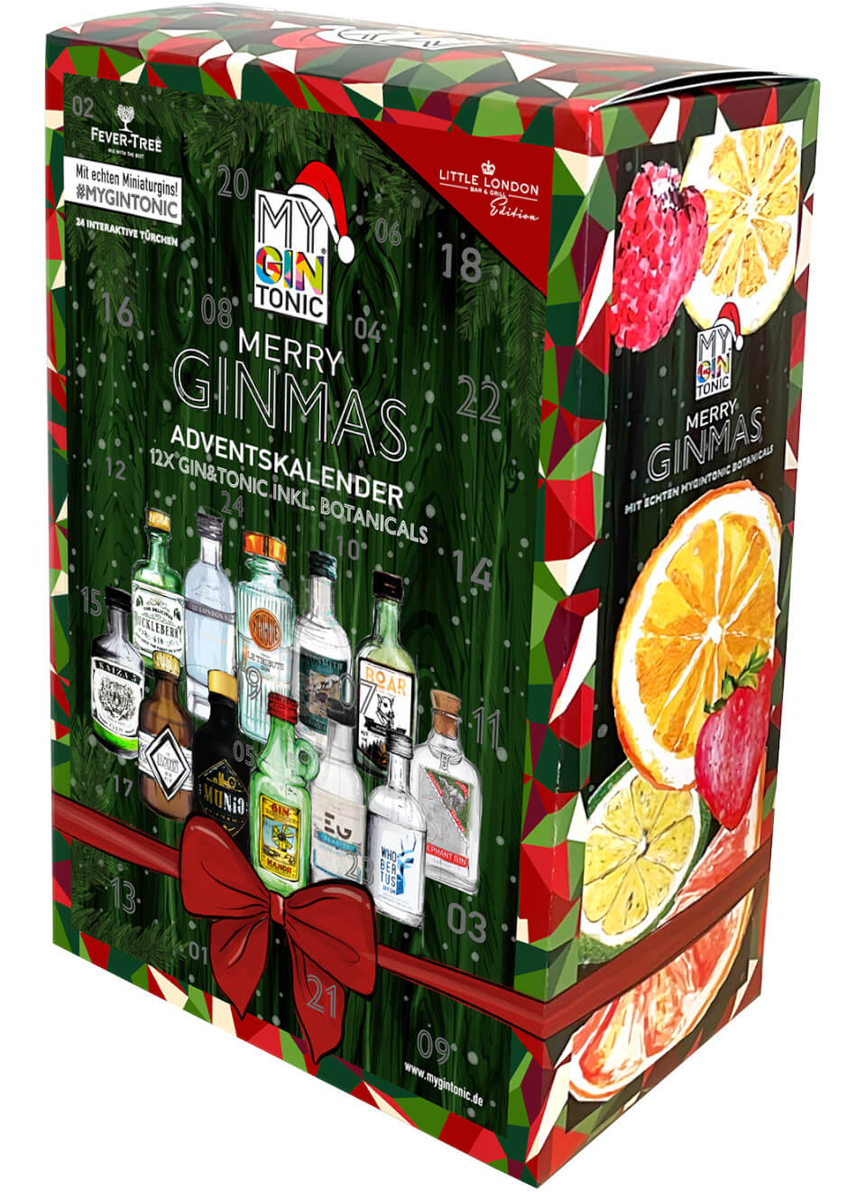 Adventskalender Gin Little London Edition 2,4 L