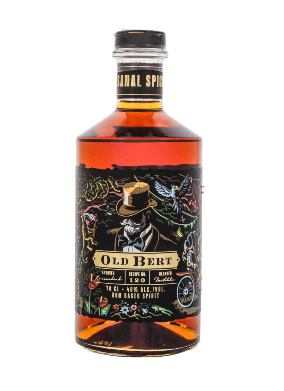 Albert Michlers Old Bert Spiced Rum Recipe Nr. 120 0,7 L