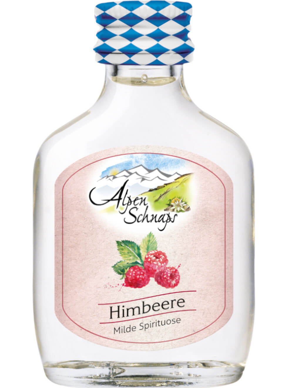 Alpenschnaps Himbeere Mini 0,02 L