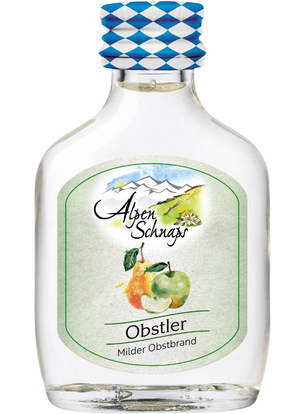 Alpenschnaps Obstler Mini 0,02 L