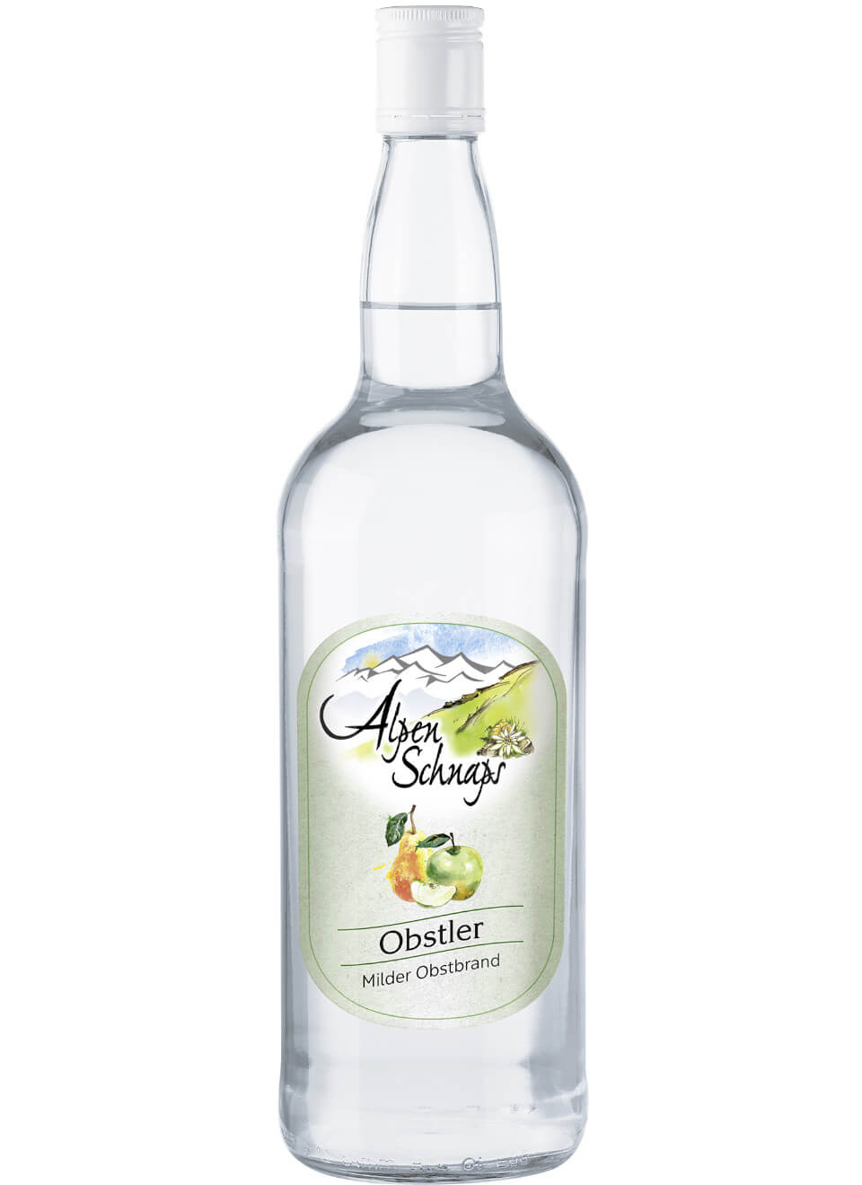 Alpenschnaps Steinbeisser Obstler 1 L