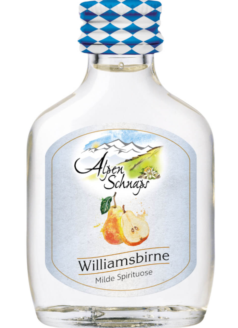 Alpenschnaps Williamsbirne Mini 0,02 L