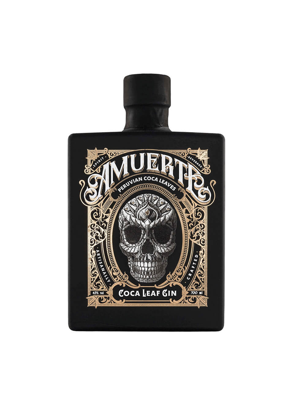 Amuerte Coca Leaf Gin - Black Edition 0,7 L