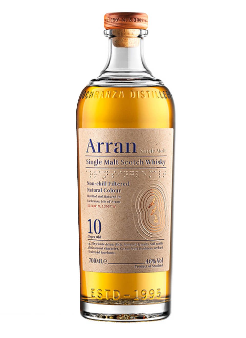 Arran 10 Years Single Malt Scotch Whisky 0,7 L