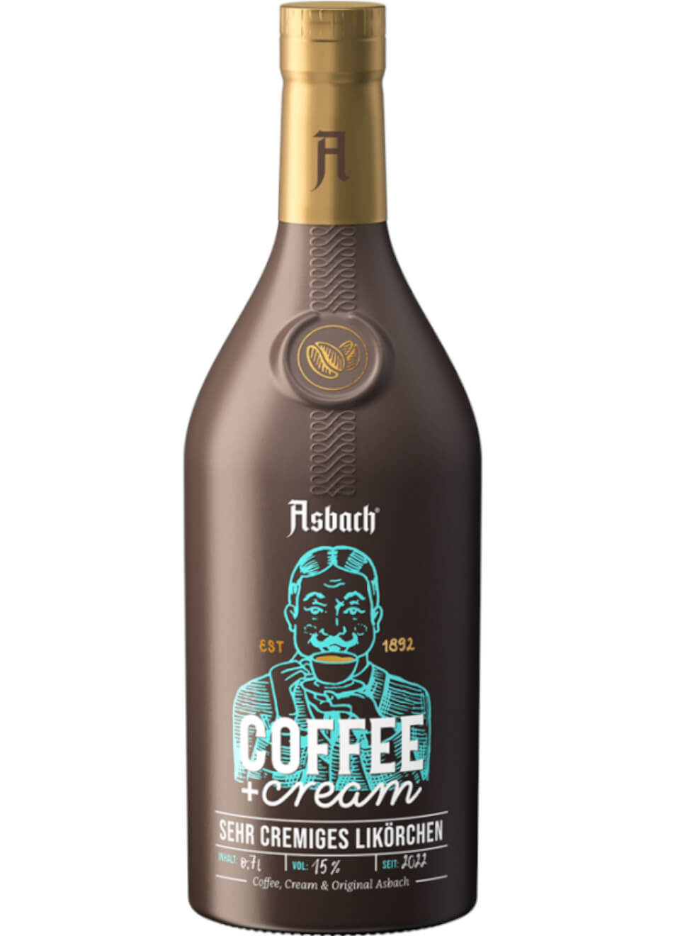 Asbach Coffee & Cream Likör 0,7 L