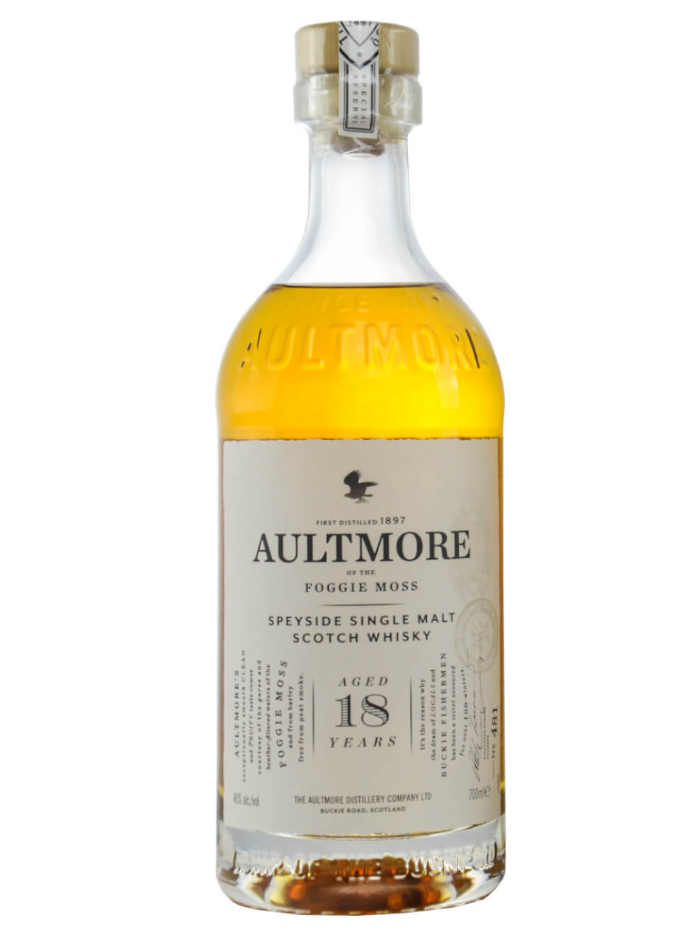 Aultmore 18 Years Whisky 0,7 L