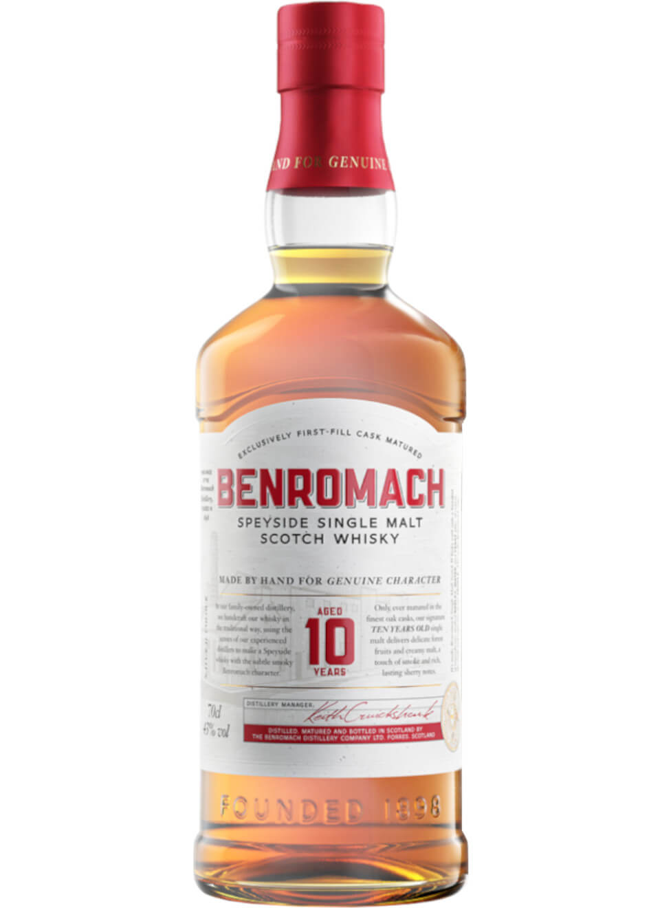 Benromach 10 Years Whisky 0,7 L