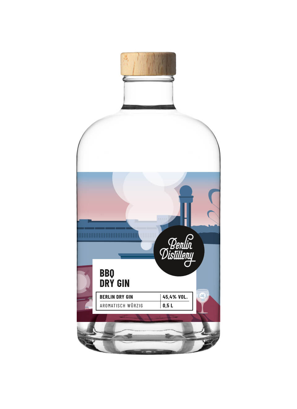 Berlin Distillery BBQ Dry Gin 0,5 L