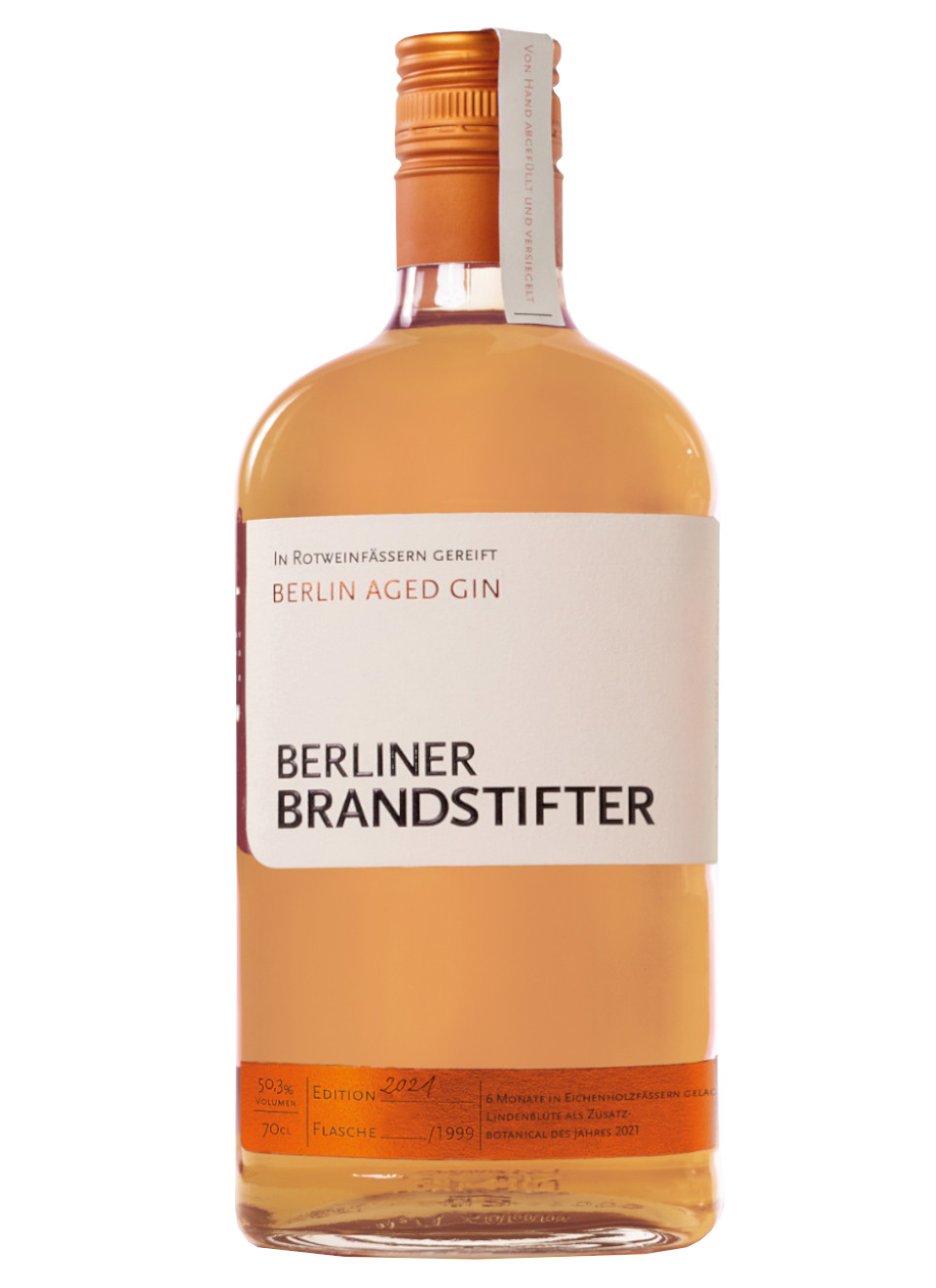 Berliner Brandstifter Aged Gin 2021 0,7 L