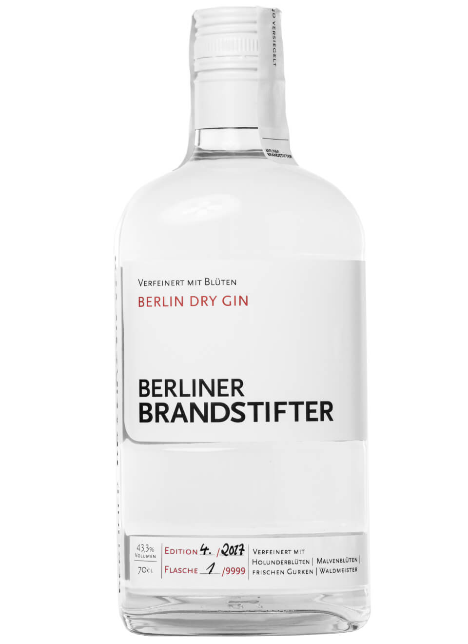 Berliner Brandstifter Dry Gin 0,7 L