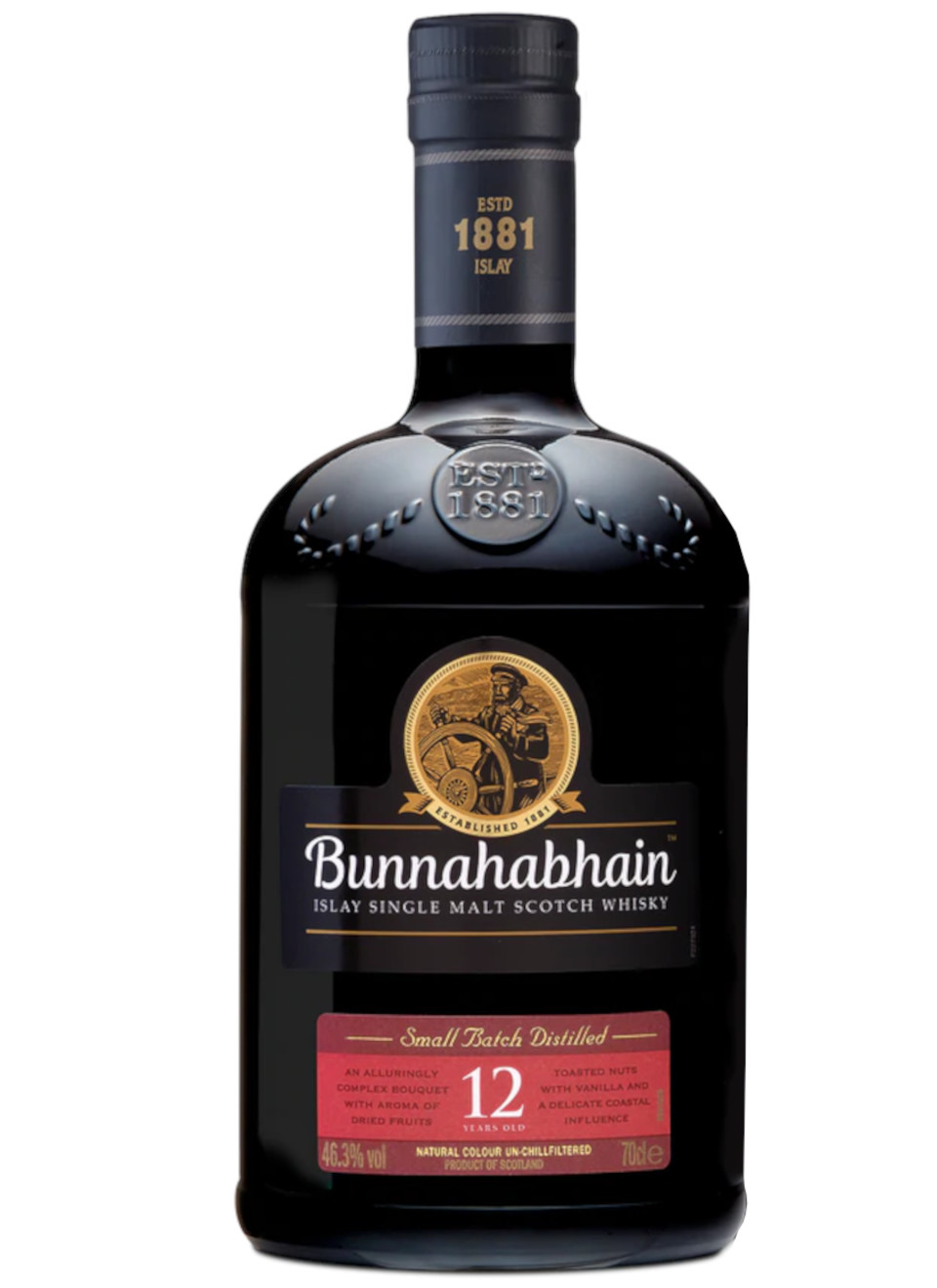Bunnahabhain 12 Years Islay Single Malt Scotch Whisky 0,7 L