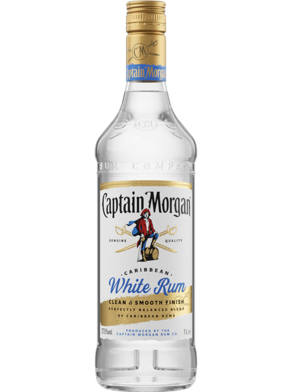 Captain Morgan White Rum 1 L