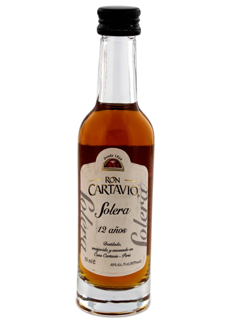 Cartavio 1929 Antiguo de Solera 12 Jahre Rum Miniatur 0,05 L