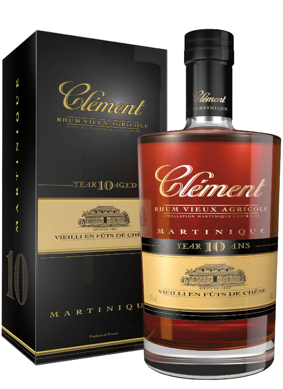 Clement Rhum Vieux 10 Years 0,7 L