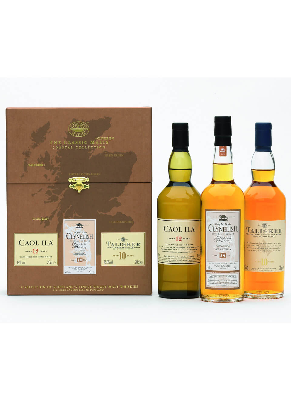 Coastal Classic Malts MIX PACK Single Malt Scotch Whisky 0,6 L