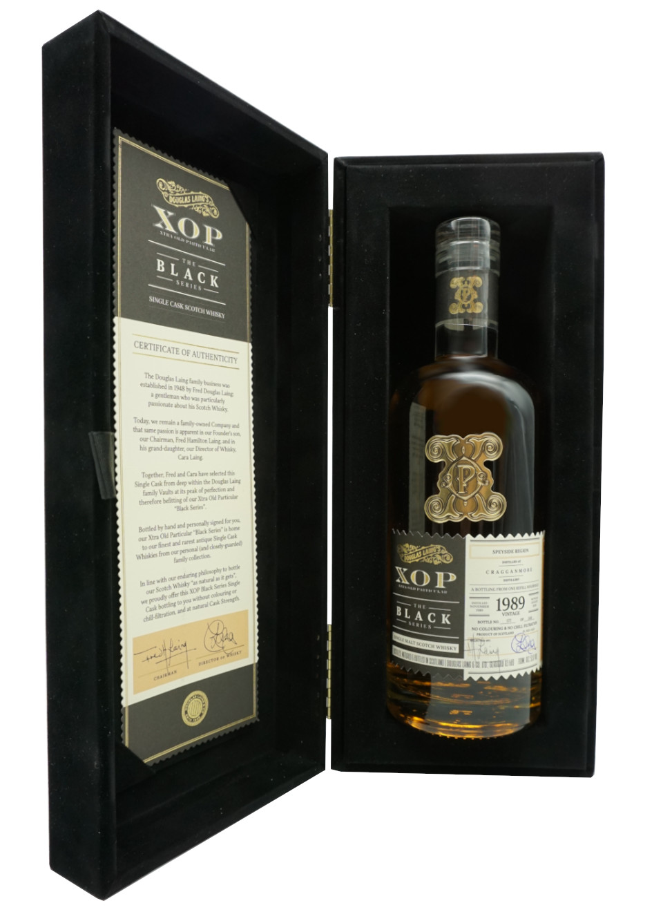 Cragganmore Douglas Laing XOP 1989 The Black Series 0,7 L