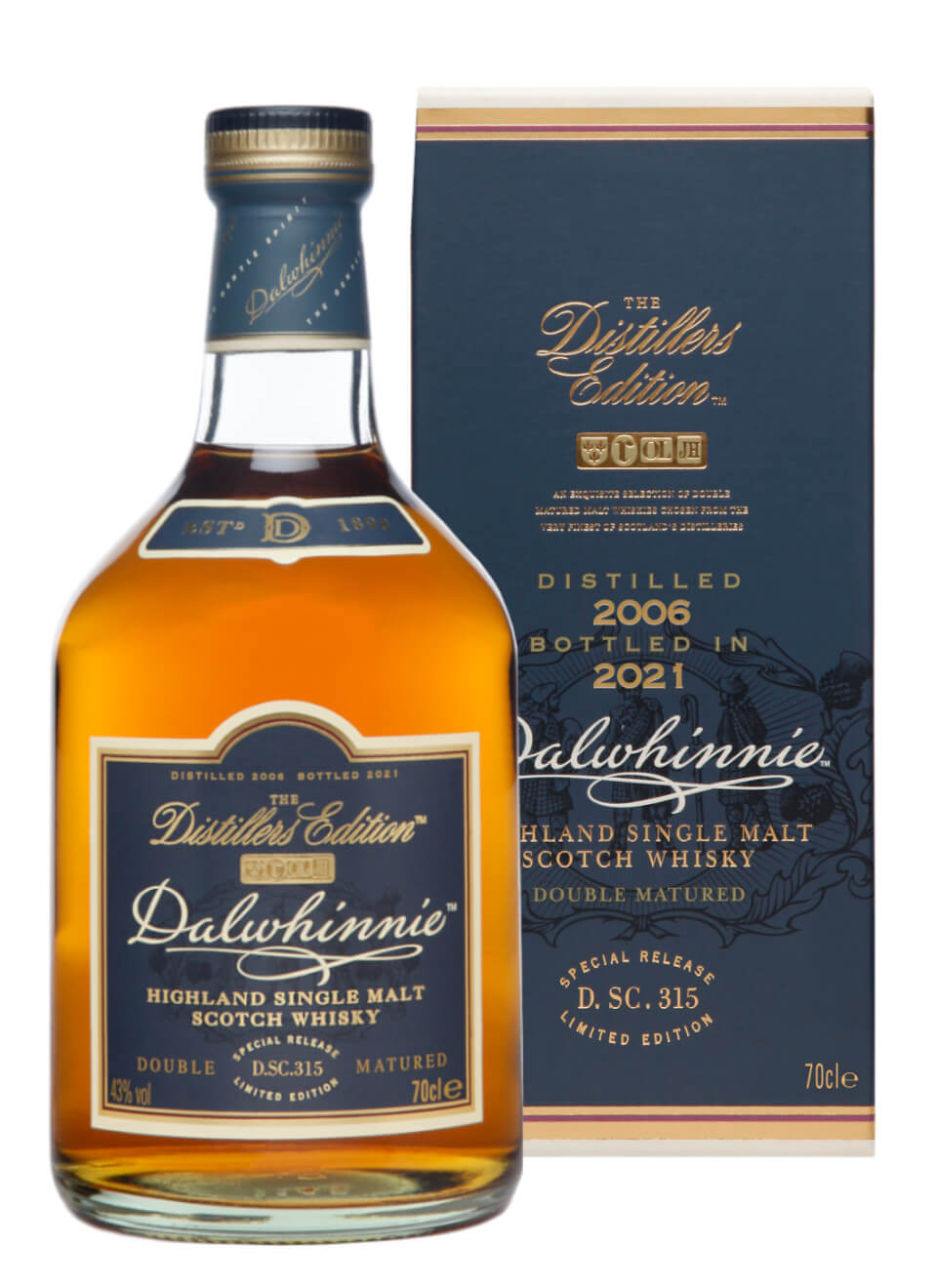 Dalwhinnie Distillers Edition 2021 Highland Single Malt Whisky 0,7 L