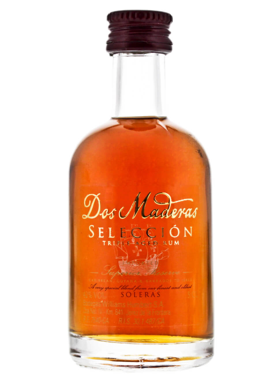 Dos Maderas Seleccion Rum Miniatur 0,05 L