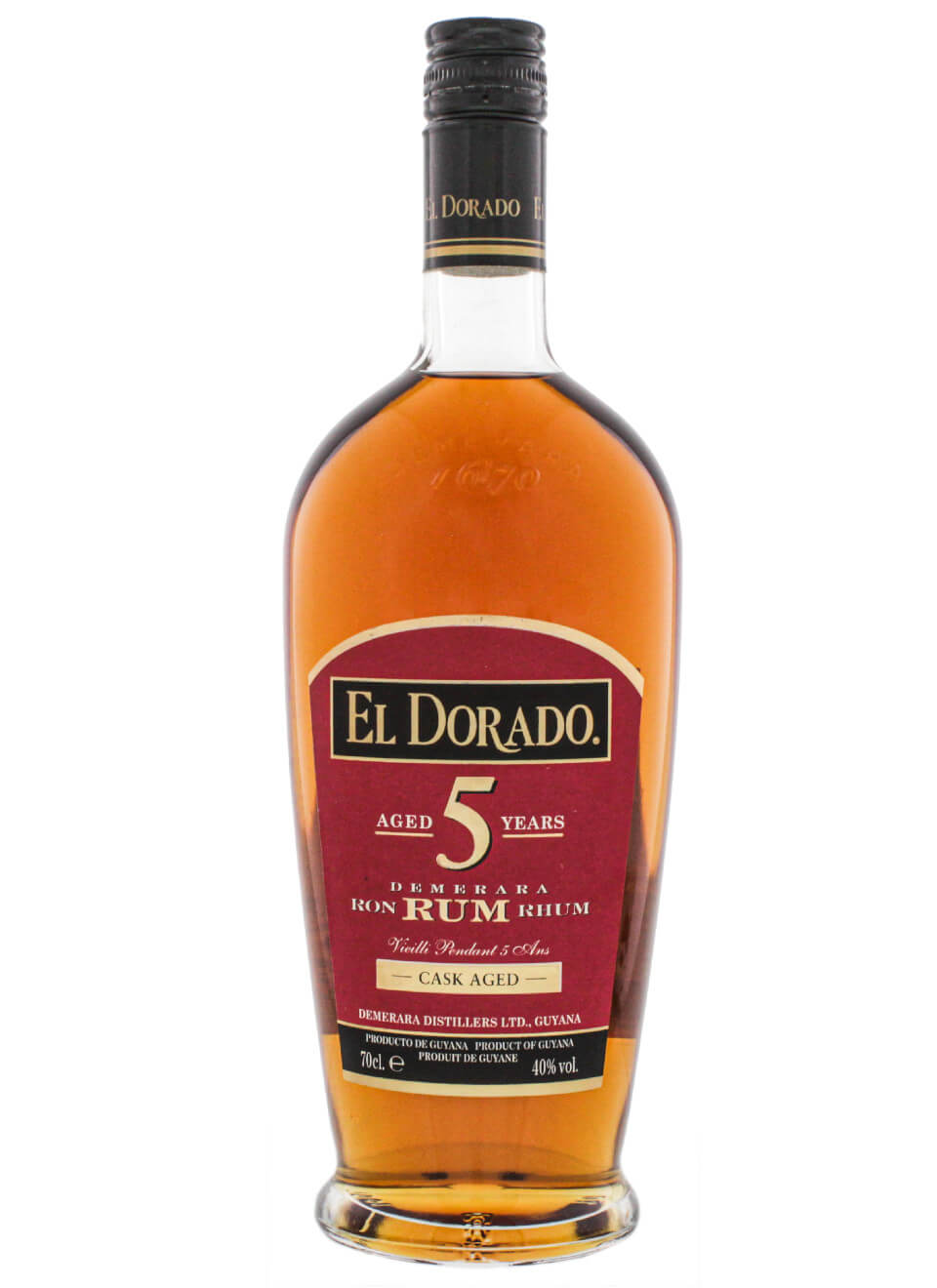 El Dorado 5 Years Rum 0,7 L
