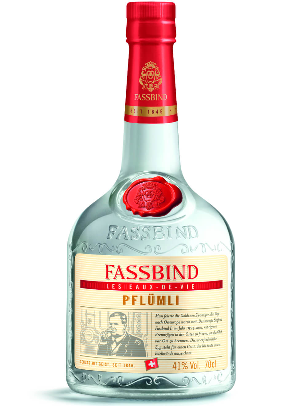 Fassbind Fine Eaux de Vie Pflümli 0,7 L