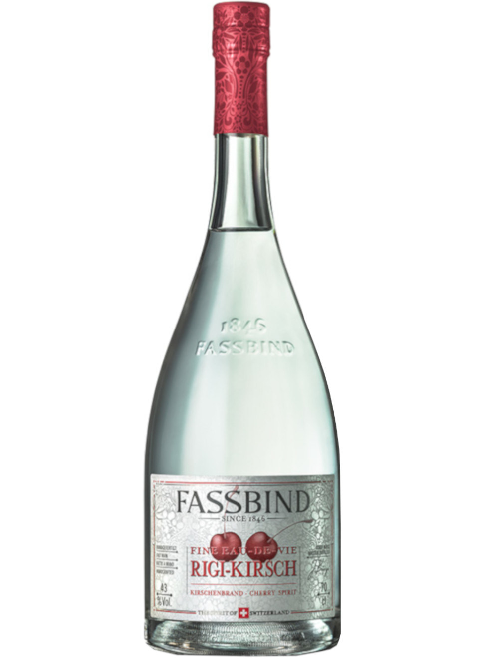 Fassbind Fine Eaux de Vie Rigi Kirsch 0,7 L