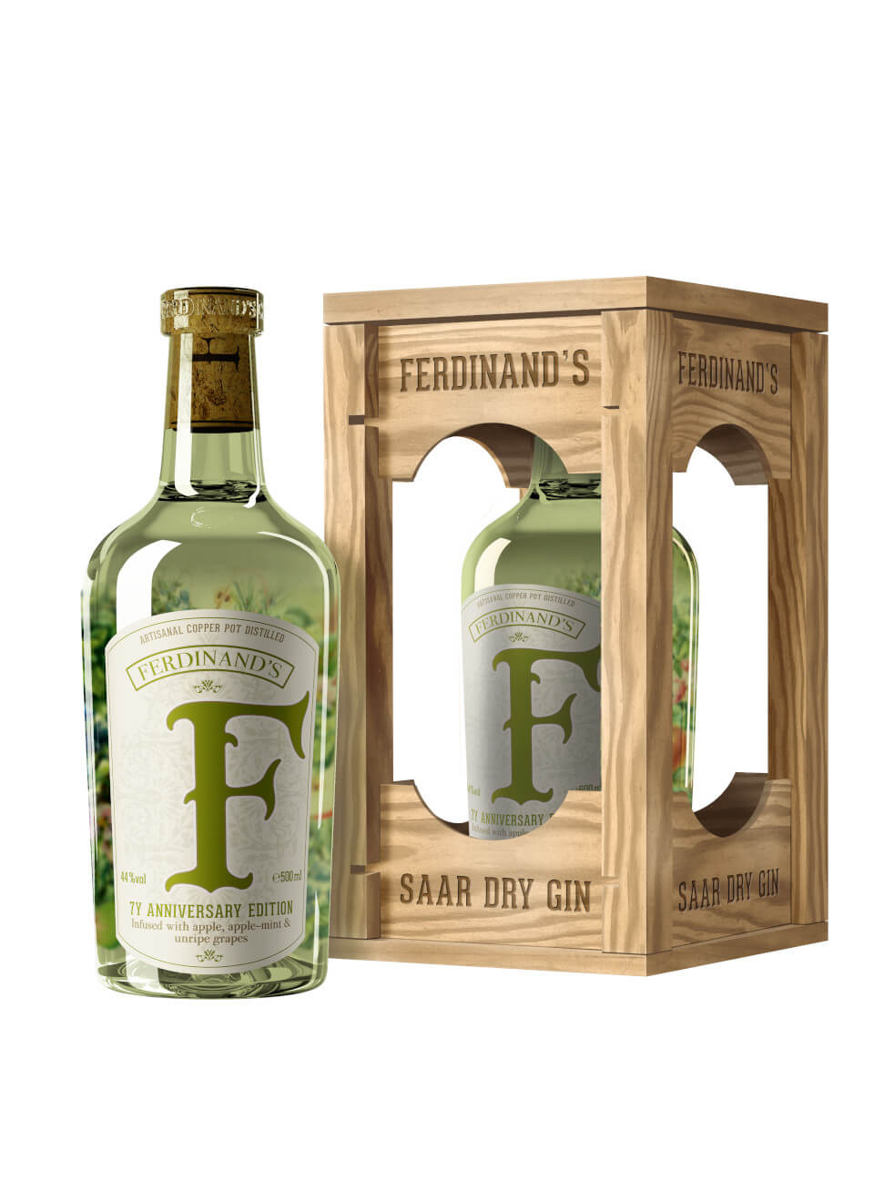 Ferdinands 7 Jahre Anniversary Edition Saar Dry Gin 0,5 L