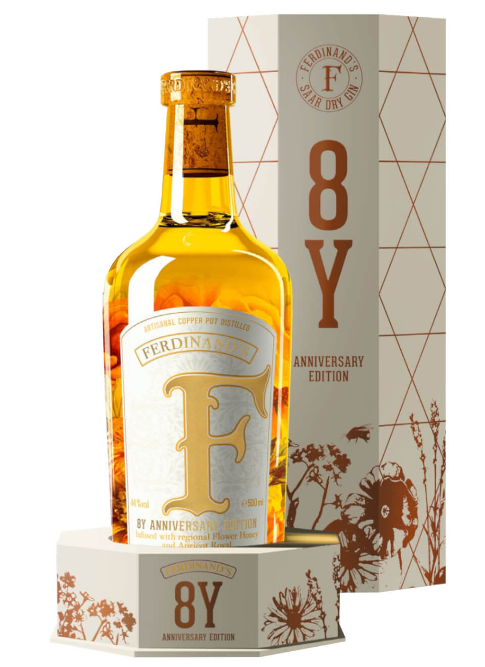 Ferdinands 8 Jahre Anniversary Edition Saar Dry Gin 0,5 L