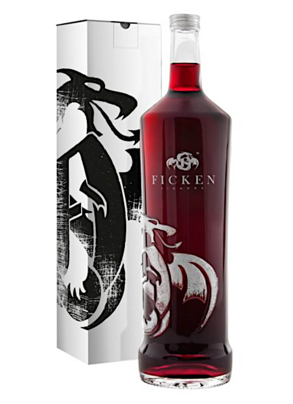 Ficken Likör Drachenflasche 3 L