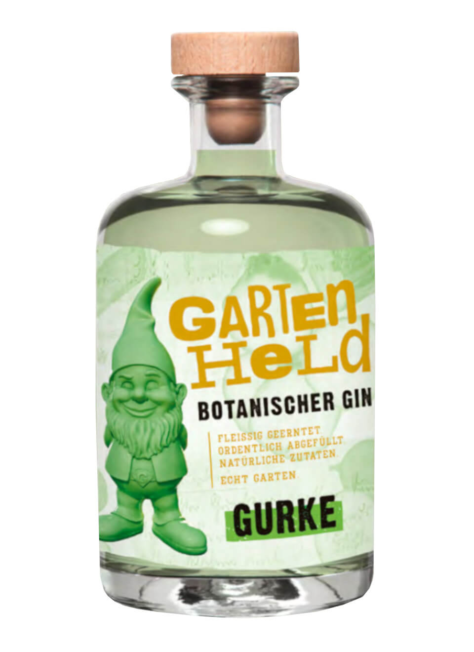 Gartenheld Gurke Botanischer Gin 0,5 L