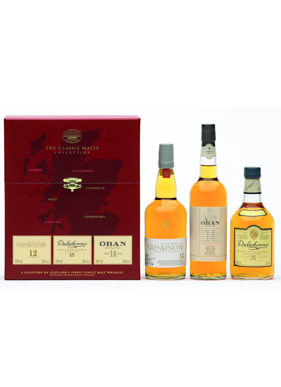 Gentle Classic Malts MIX PACK Single Malt Scotch Whisky 0,6 L
