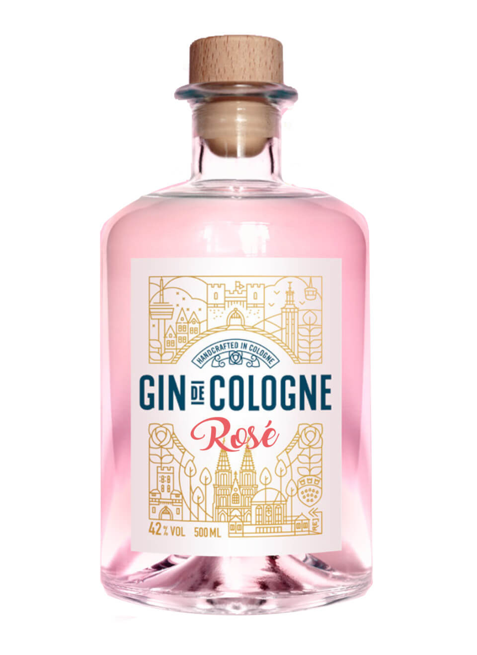 Gin de Cologne Rosé 0,5 L