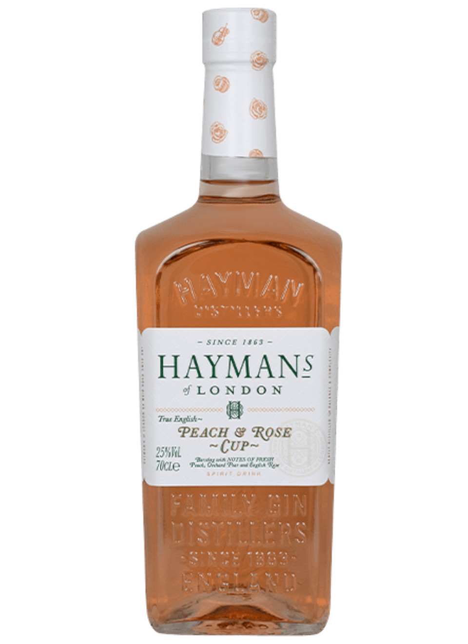 Haymans Peach & Rose Cup Ginlikör 0,7 L