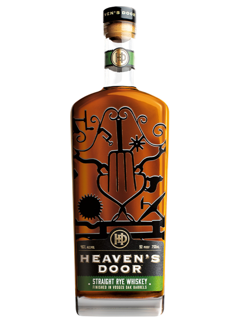 Heavens Door Straight Rye Whiskey 0,7 L