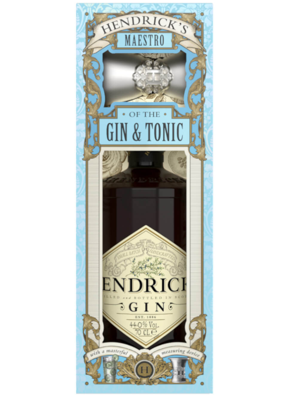 Hendrick's Gin 0,7 L mit Jigger