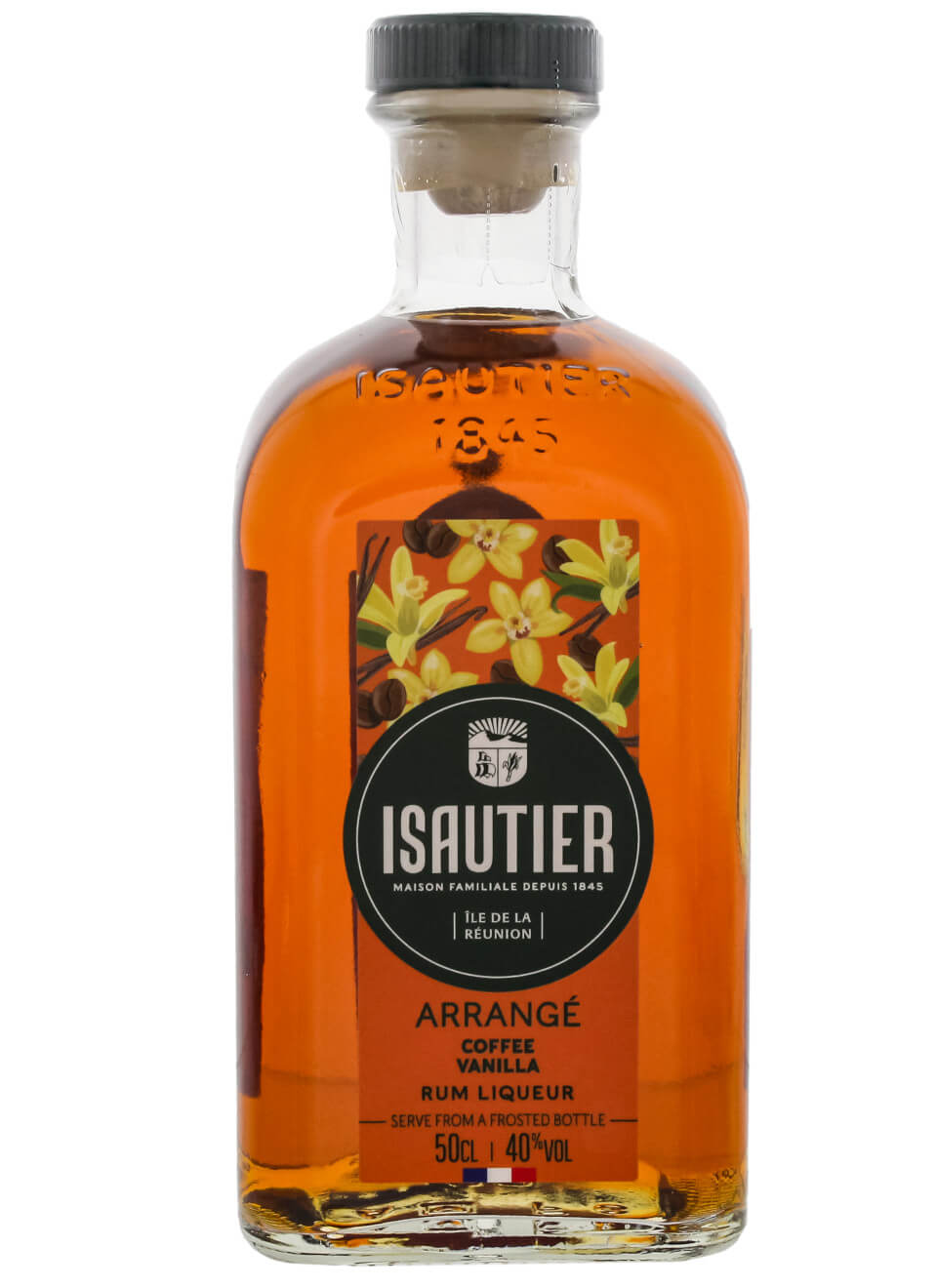 Isautier Arrange Coffee Vanilla Rum Likör 0,5 L