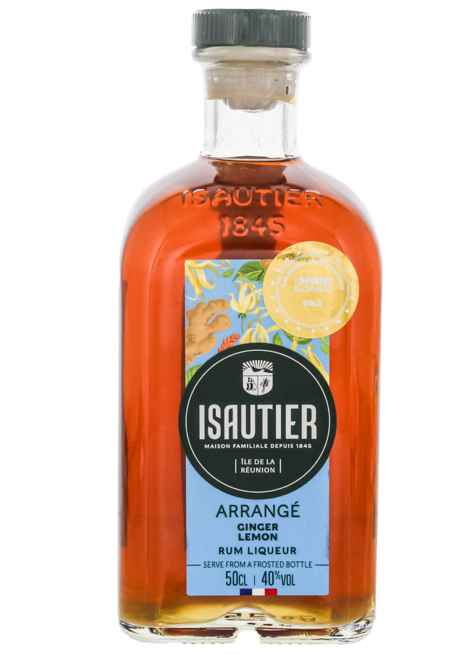 Isautier Arrange Ginger Lemon Rum Likör 0,5 L
