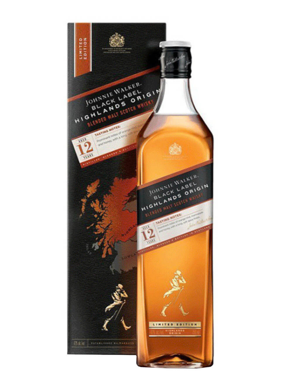 Johnnie Walker Black Label Highlands Origin Whisky 0,7 L