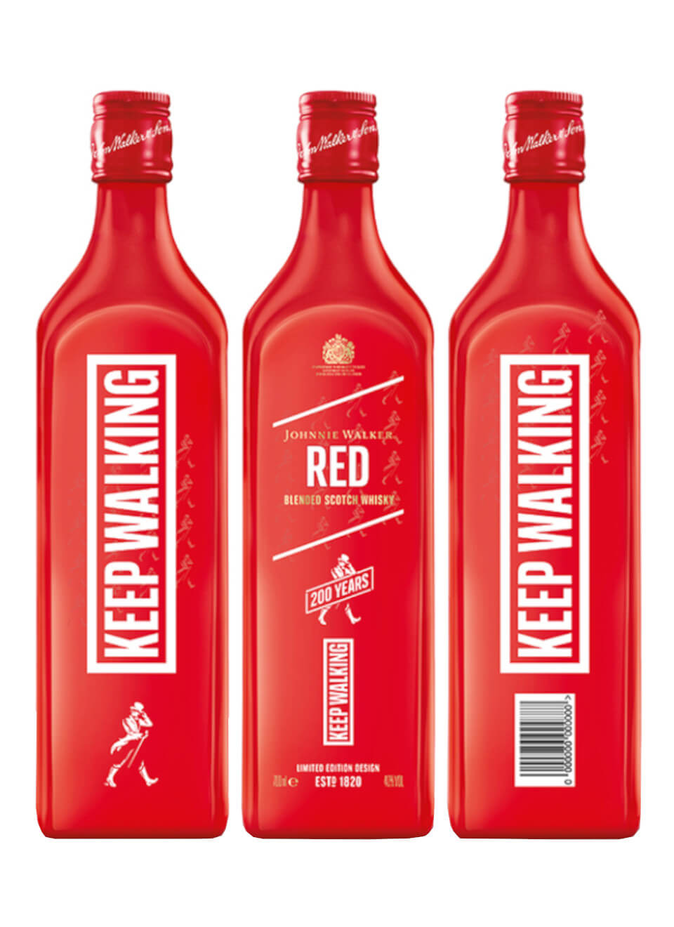 Johnnie Walker Red Icon 200y Limited Edition 0,7 L