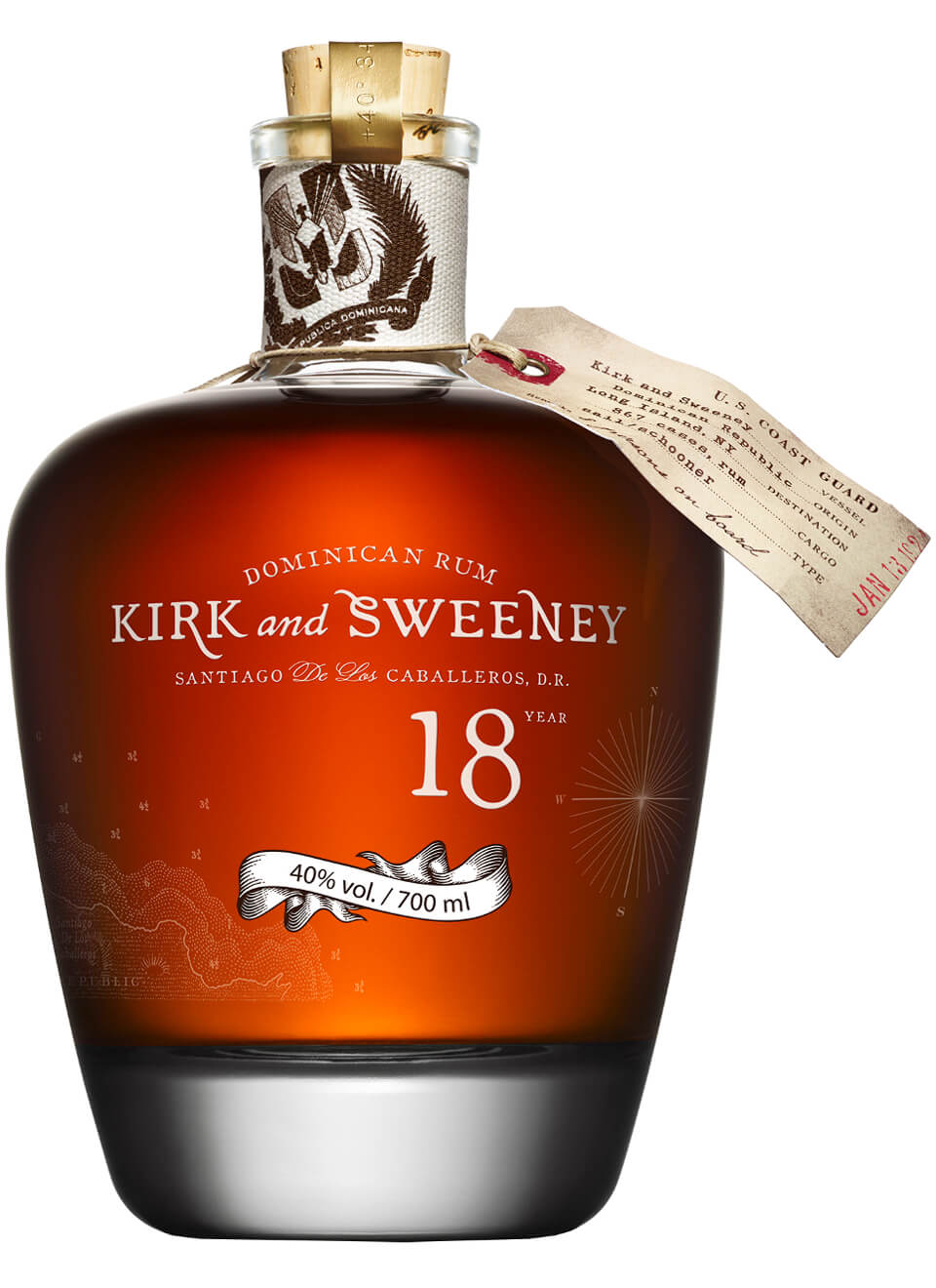 Kirk and Sweeney Gran Reserva Rum 0,7 L