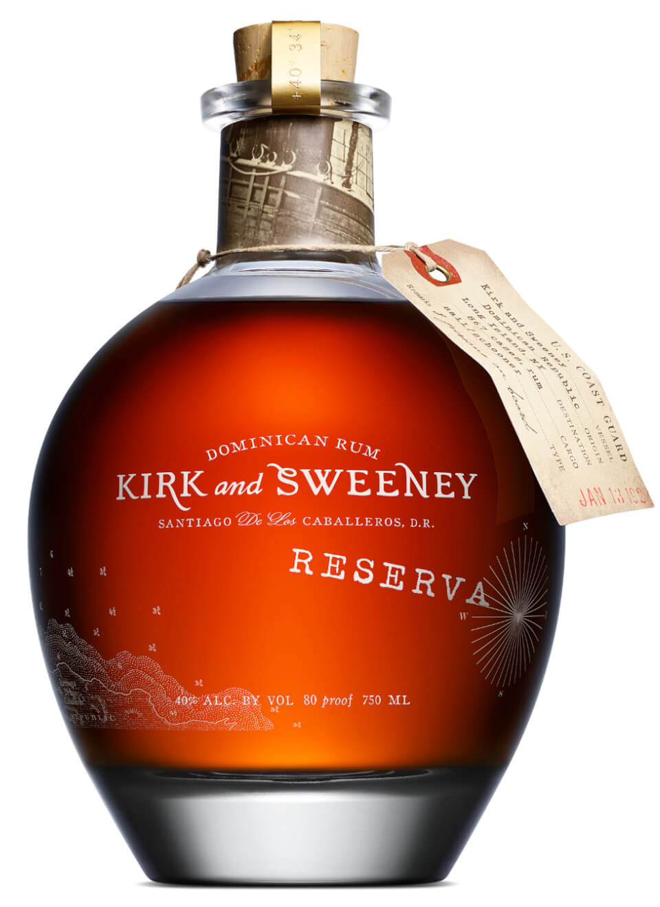 Kirk and Sweeney Reserva Rum 0,7 L