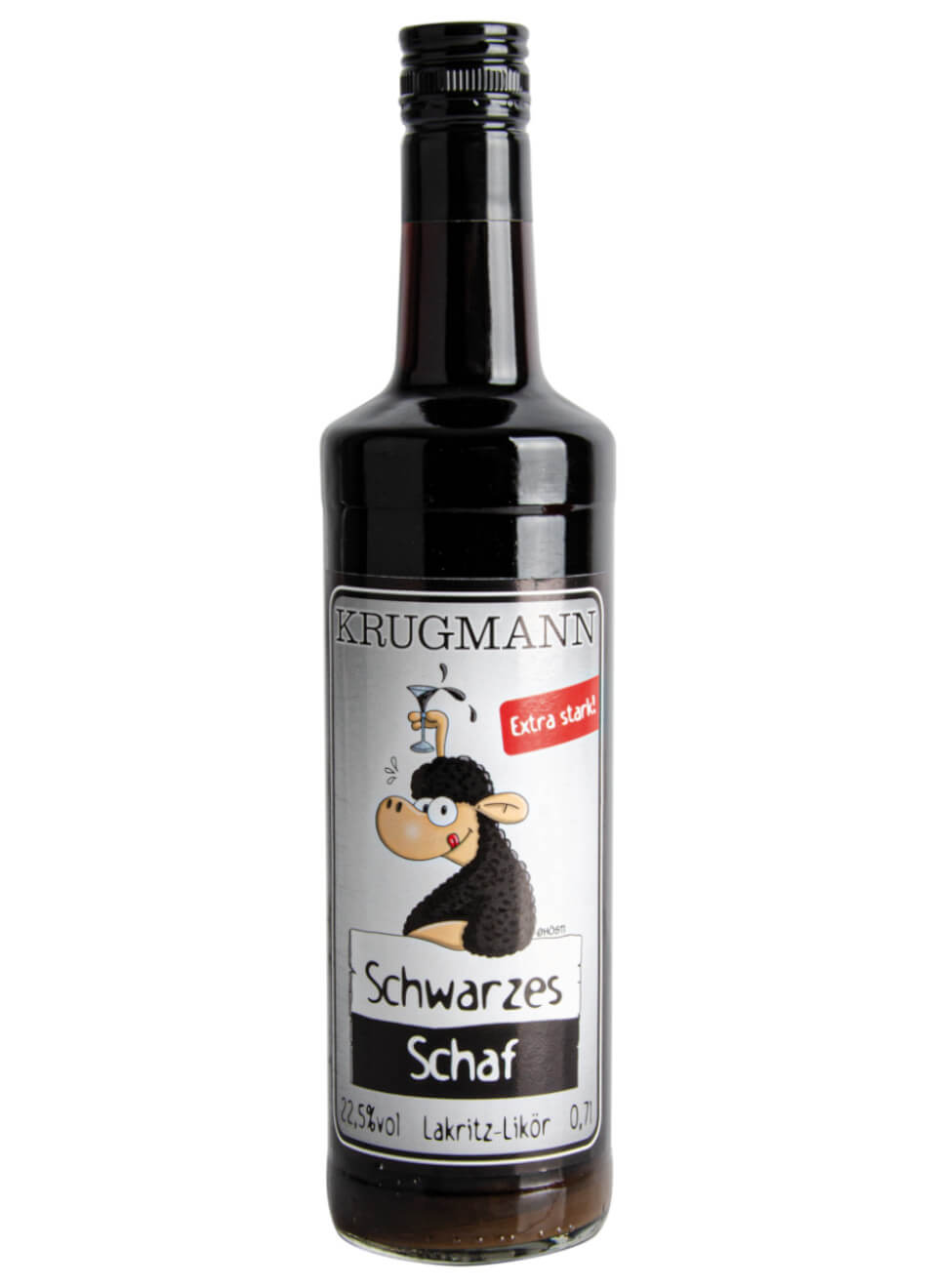 Krugmann Schwarzes Schaf Lakritz Likör 0,7 L