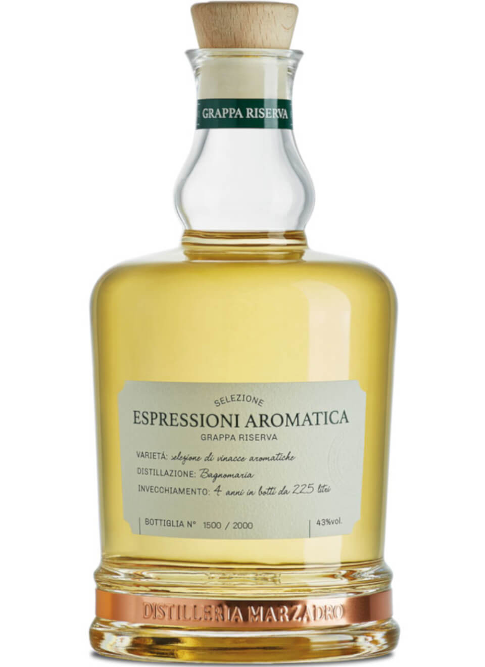 Marzadro Grappa Espressioni Aromatica 0,7 L