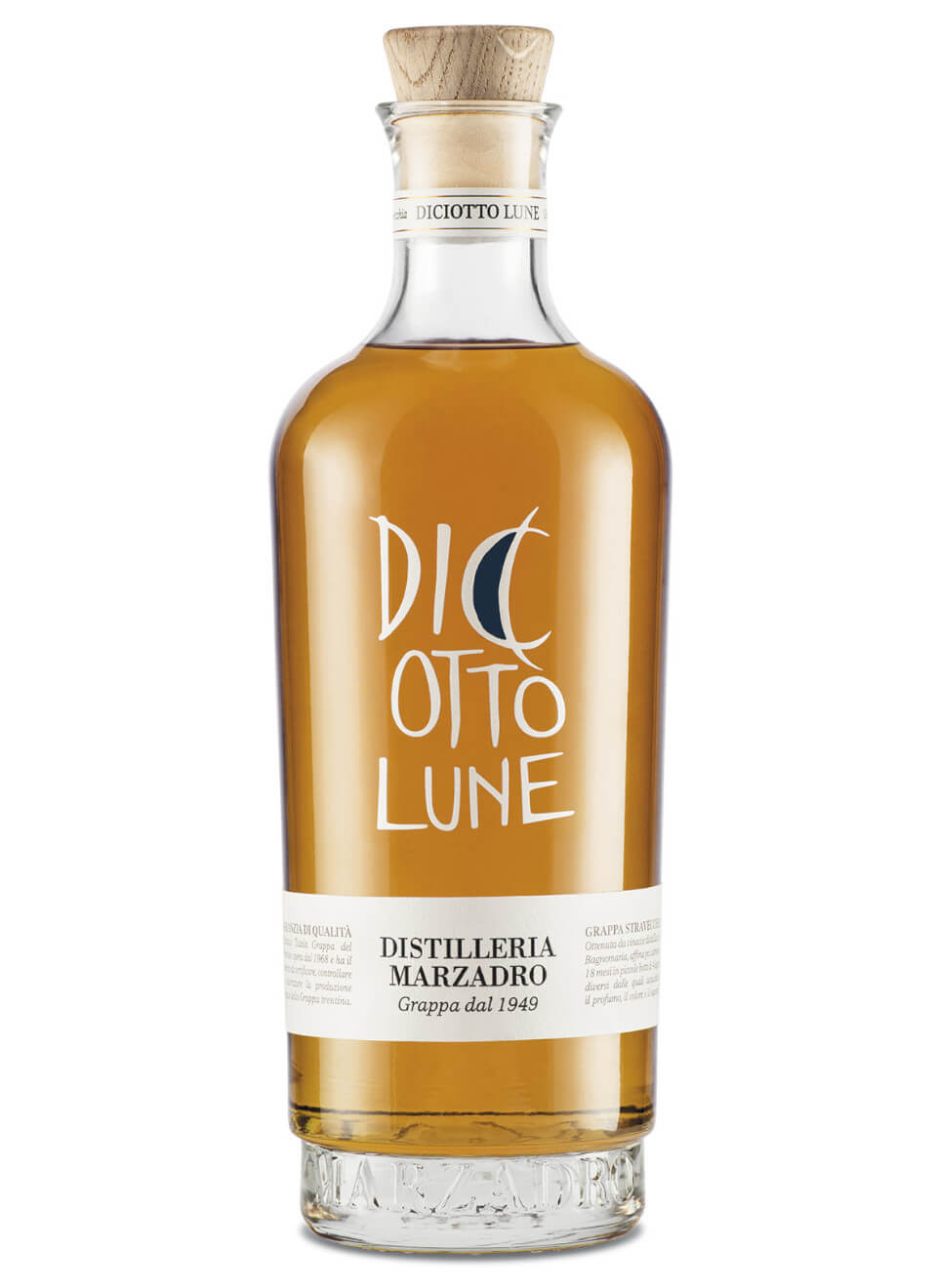 Marzadro Le Diciotto Lune Grappa 0,7 L