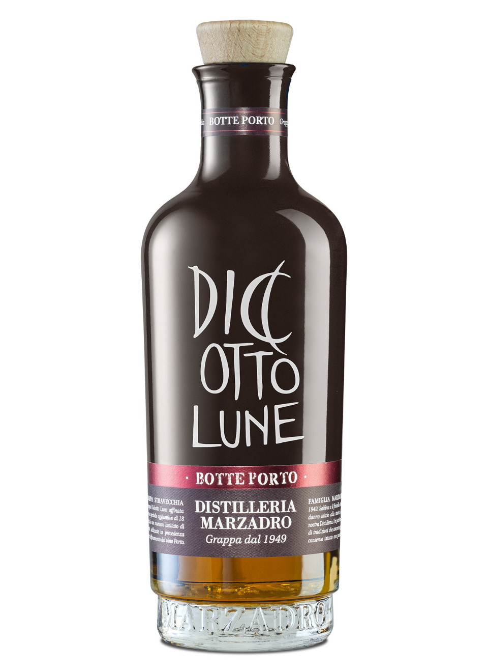 Marzadro Le Diciotto Lune Riserva Botte Porto Grappa 0,7 L