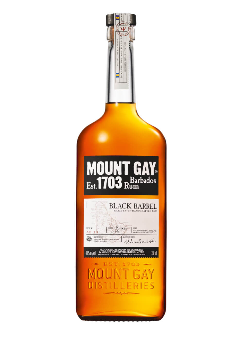 Mount Gay Black Barrel Rum 0,7 L