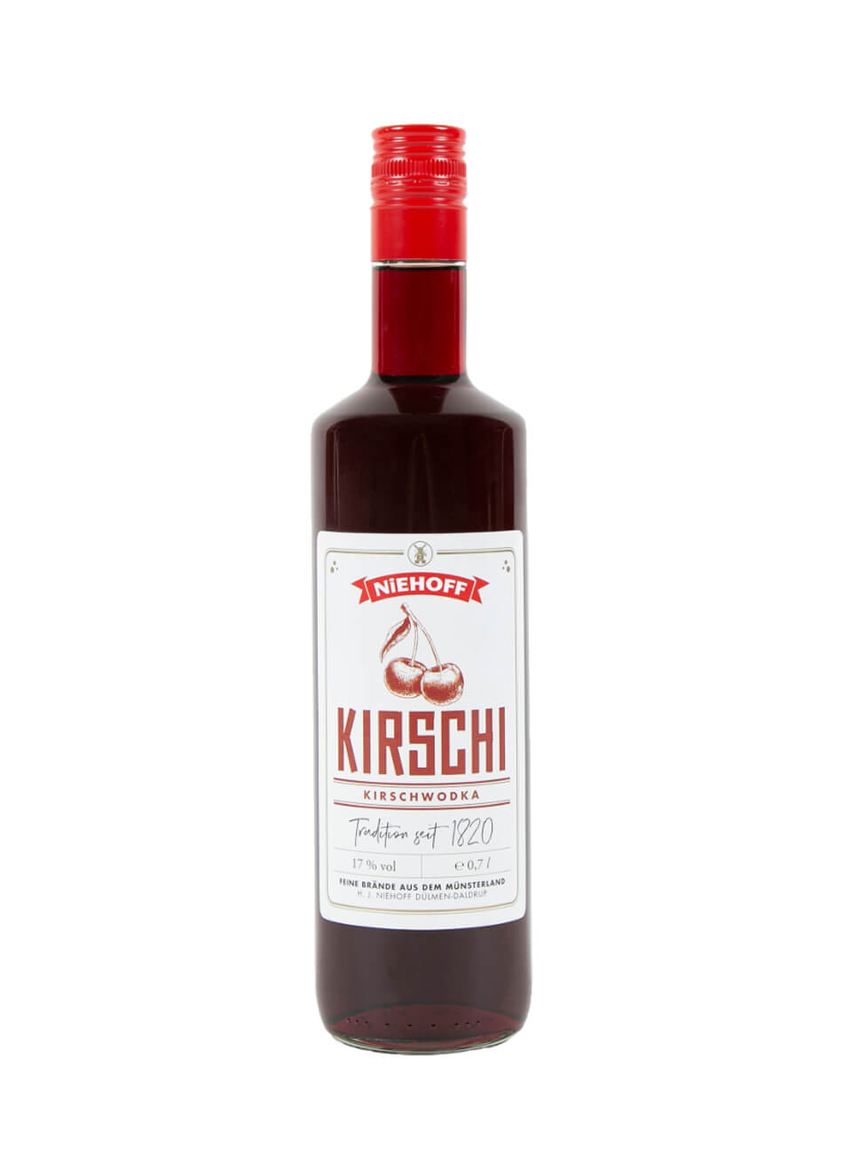 Niehoff Kirschi Kirschwodka Likör 0,7 L