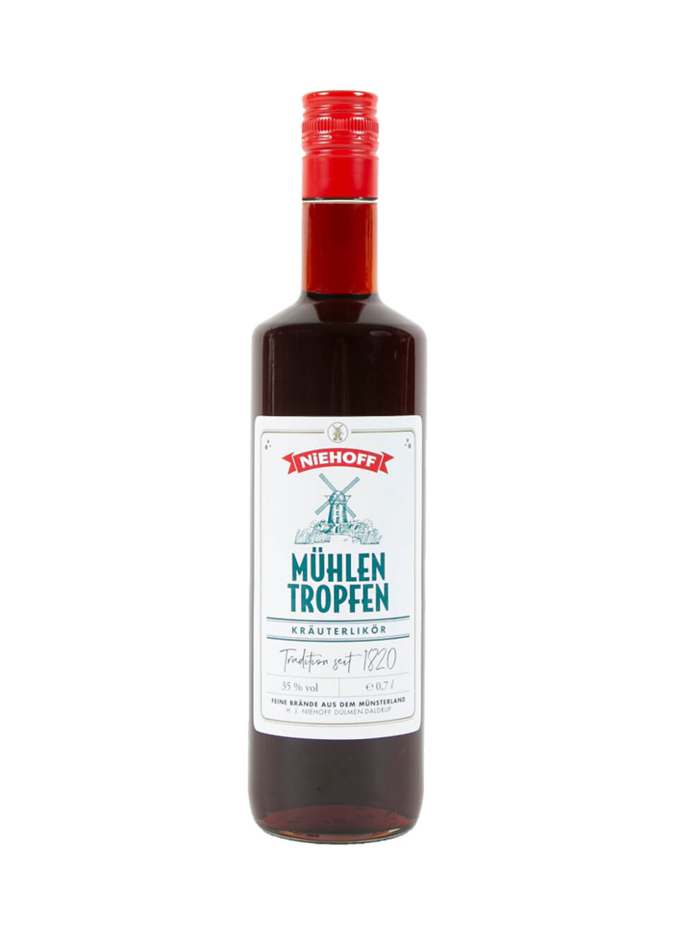 Niehoff Mühlentropfen Kräuterlikör 0,7 L