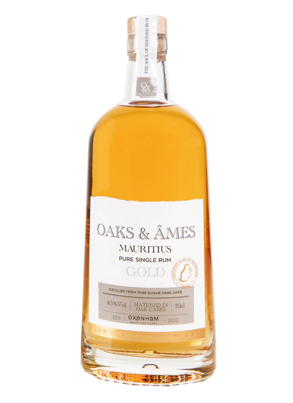 Oaks & Ames Mauritius Gold Rum 0,7 L